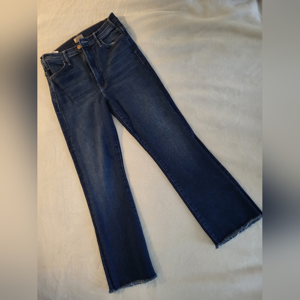 Mother Jeans Hustler Ankle Fray Home Movies sz 29
